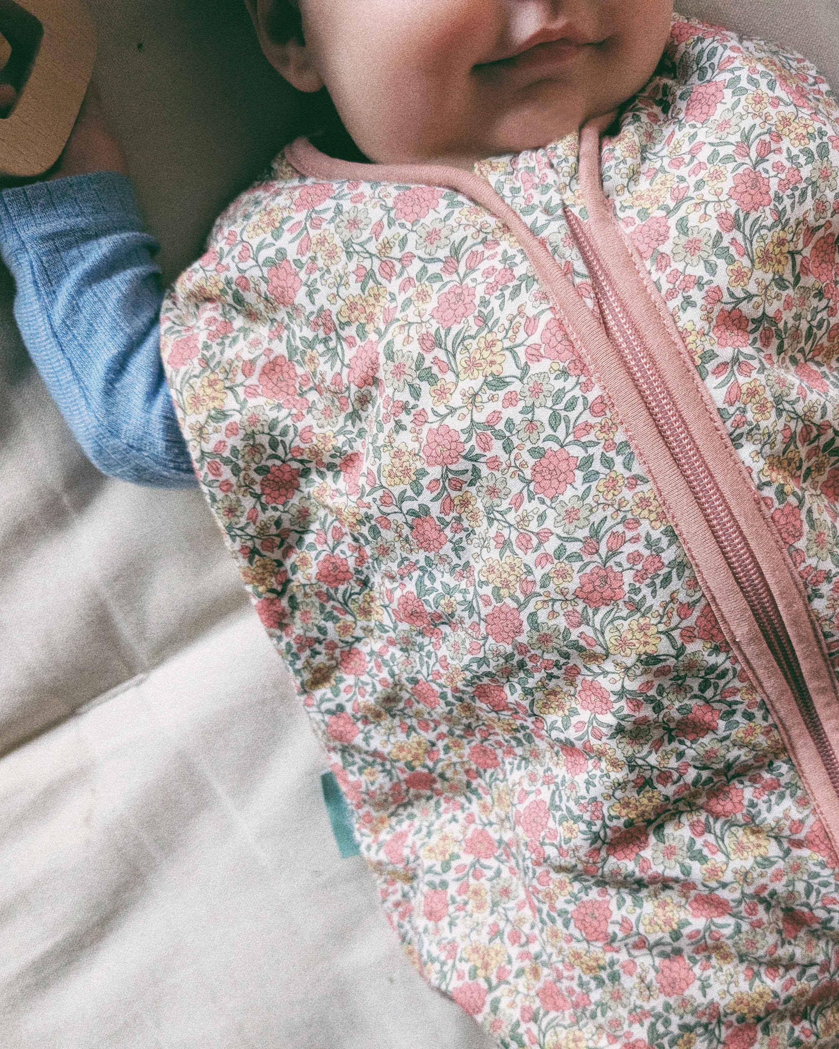 MolisandCo saco de dormir sem pés TOG 1.0 Peony