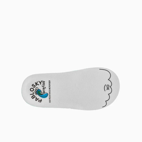 Pablosky Barefoot Sapatilha Dubai Branco