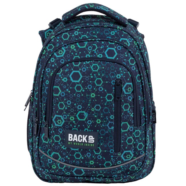 Vista lateral da mochila BackUP R 96 Cyber