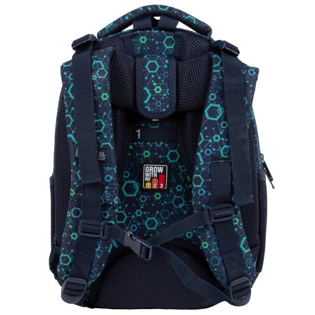 Interior e compartimentos da mochila BackUP R 96