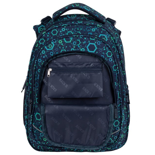 Fundo reforçado com pés de borracha da mochila BackUP R 96