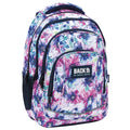 Mochila escolar BackUP A 07 Flores, vista frontal