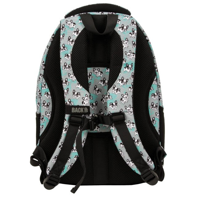 Interior e compartimentos da mochila BackUP A 08