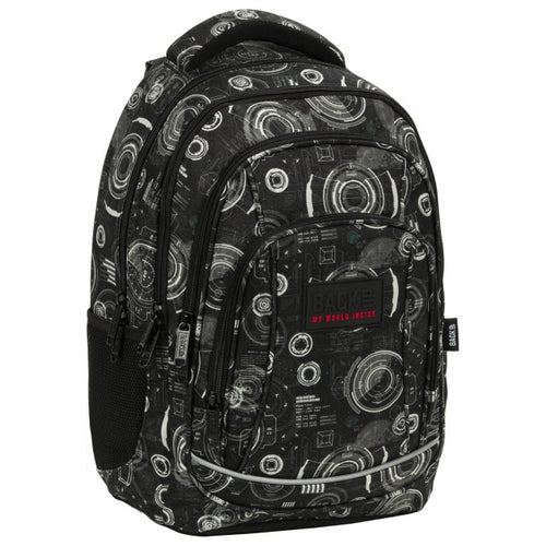 Mochila escolar BackUP A 39 Radar, vista frontal