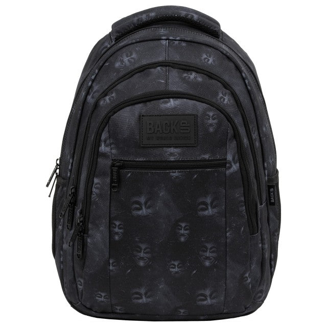 Vista lateral da mochila BackUP O 37 Hacker