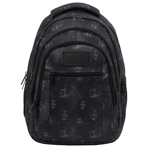 Vista lateral da mochila BackUP O 37 Hacker