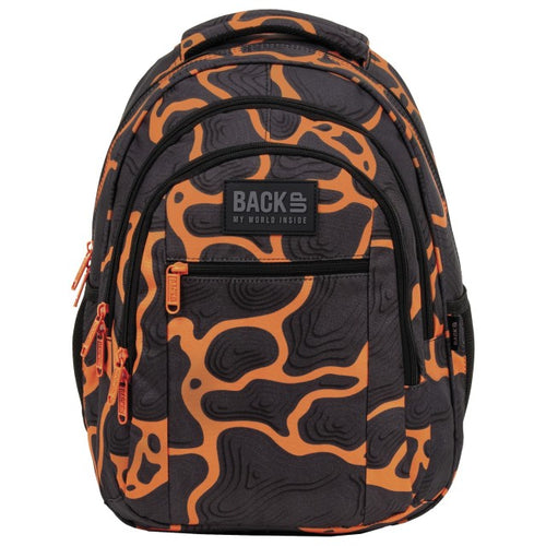 Vista lateral da mochila BackUP O 42 Magma