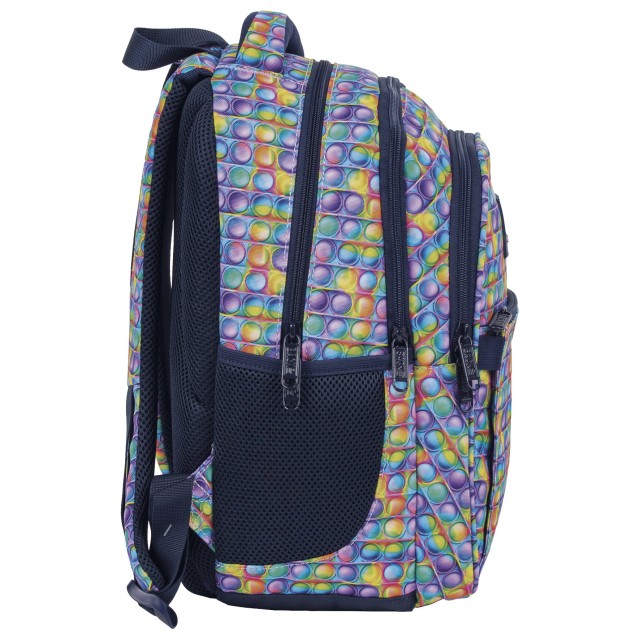 Costas acolchoadas e alças da mochila BackUP P 17
