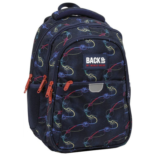Mochila escolar BackUP P 44 Consola, vista frontal