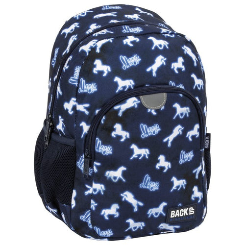 Mochila BackUP T 14 Magic Horses, vista frontal