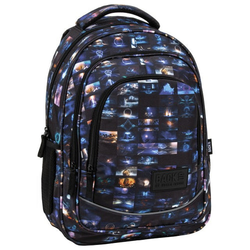 Mochila BackUP X 49 Wallpaper, vista frontal