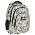 Mochila escolar BackUP A 25 Bubble Tea, vista frontal