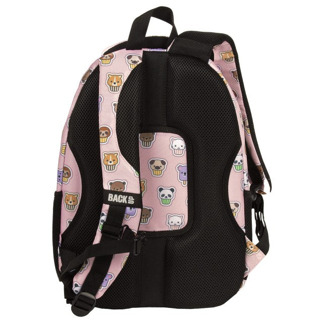 Compartimento principal aberto da mochila