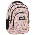 Mochila escolar BackUP A 30 Muffins Animais, vista frontal