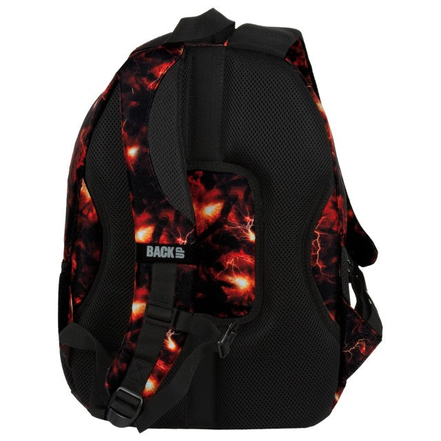 Interior da mochila com compartimento para portátil
