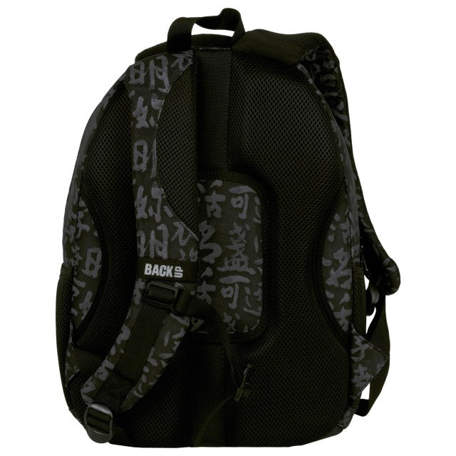 Interior da mochila com bolso para portátil