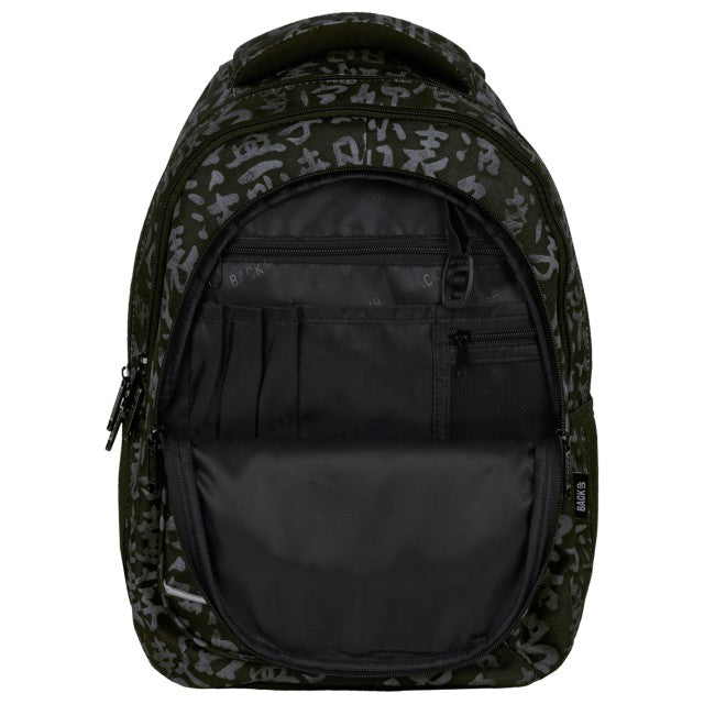 Compartimento organizador com bolso de rede e argola para chaves