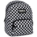 Mochila escolar BackUP F 94 Xadrez, vista frontal