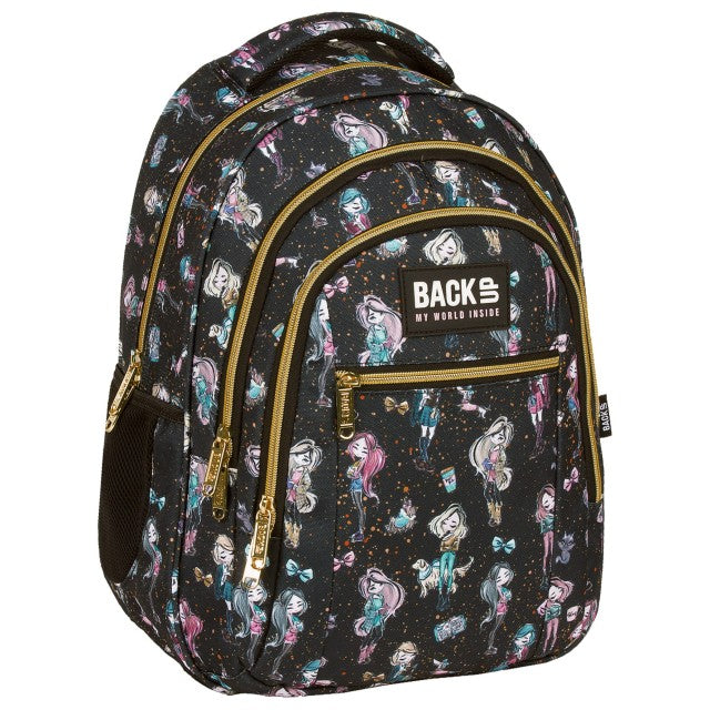 Mochila escolar BackUP O 22 Fashion, vista frontal
