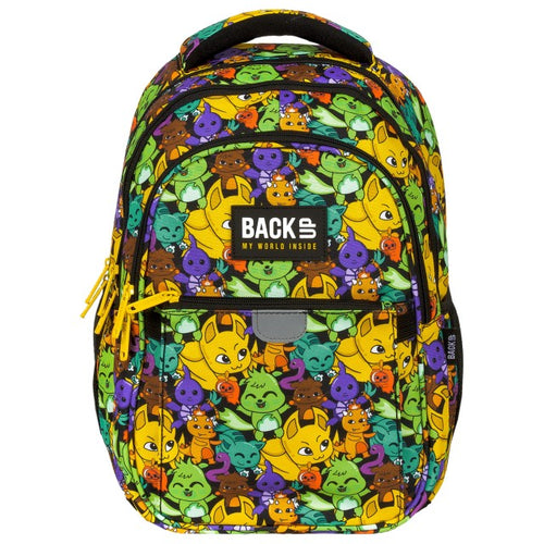 Mochila BackUP P 62 vista lateral com bolso para cantil