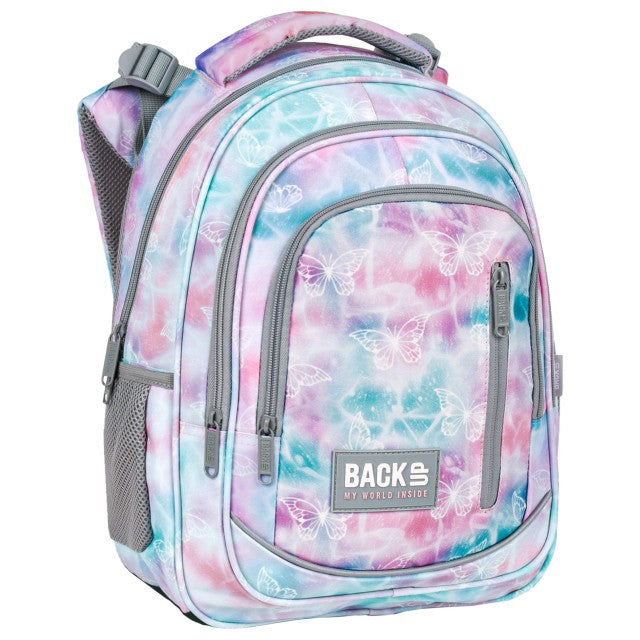 Mochila escolar BackUP R 10 Pastel Magic, vista frontal