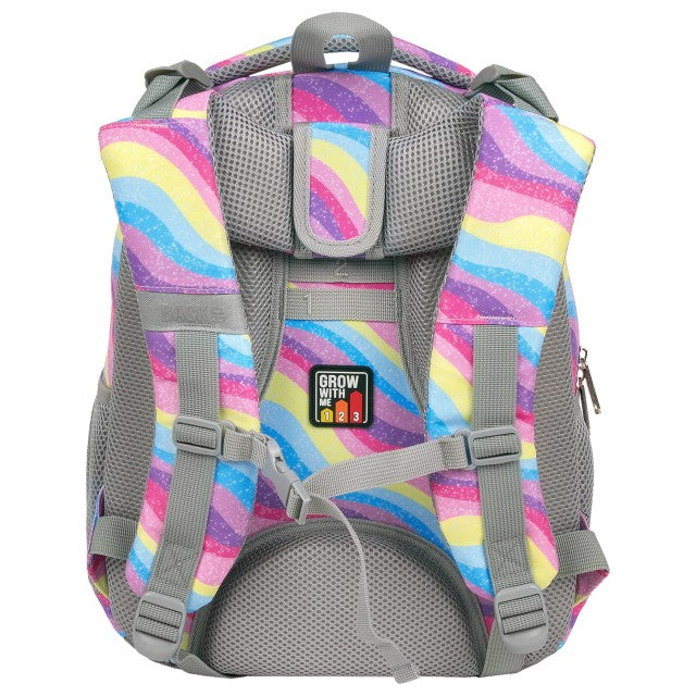 Interior da mochila BackUP R 21 com bolsos para portátil e tablet