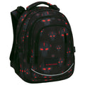 Mochila escolar BackUP R 45 Roboty Red, vista frontal