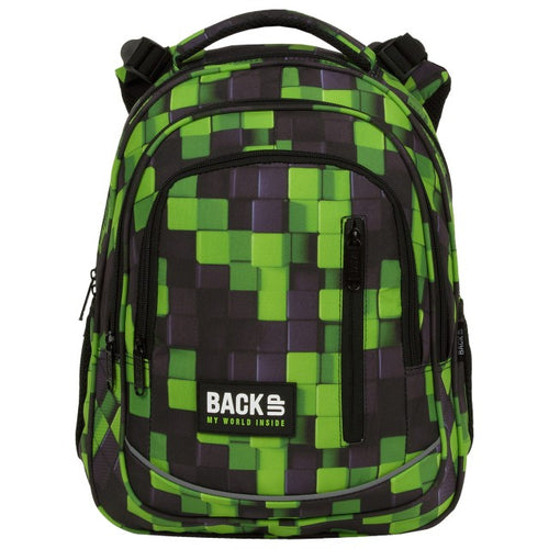 Mochila BackUP R 52 vista lateral com bolso para cantil