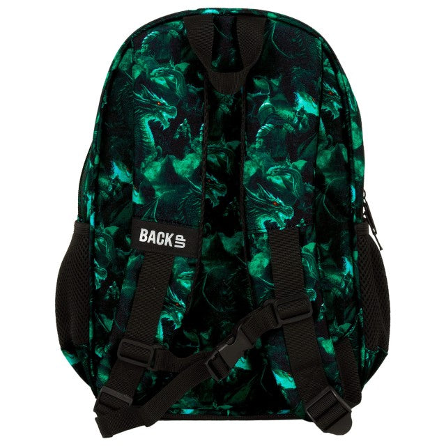 Interior da mochila BackUP T 51 com os dois compartimentos