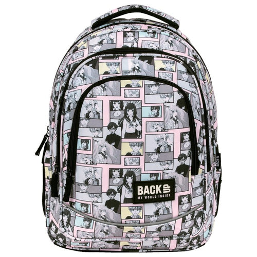 Mochila BackUP X 02 vista lateral com bolso para cantil