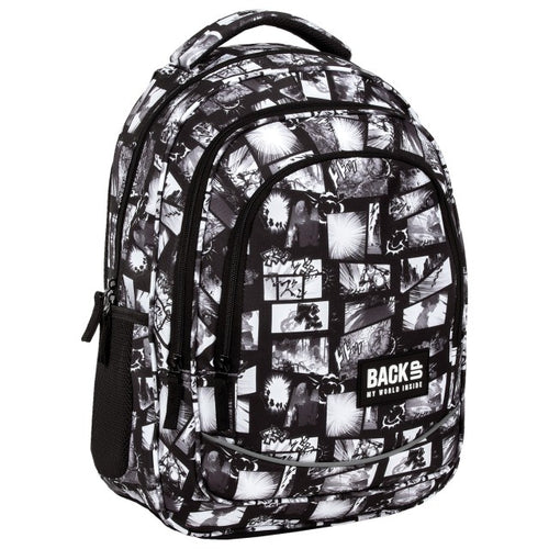 Mochila escolar BackUP X 41 Manga Comics, vista frontal
