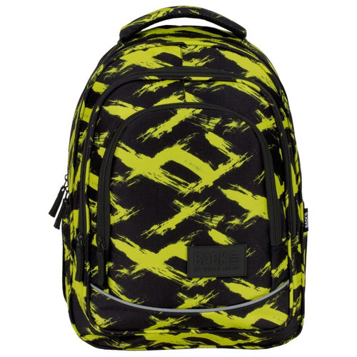Mochila BackUP X 54 vista lateral com bolso para cantil