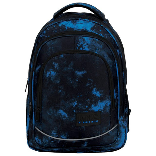 Mochila BackUP X 57 vista lateral com bolso para cantil