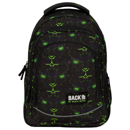 Mochila BackUP X 59 vista lateral com bolso para cantil