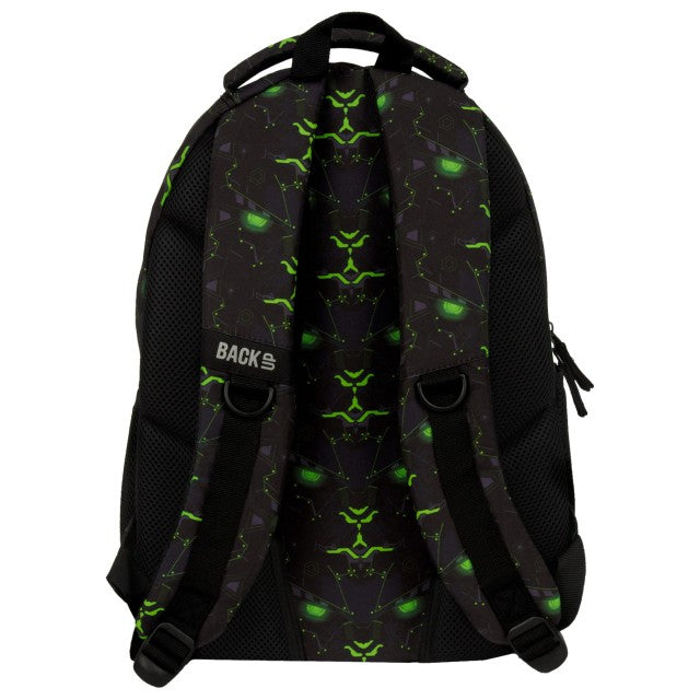 Interior da mochila BackUP X 59 com bolsos para portátil e tablet