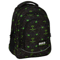 Mochila escolar BackUP X 59 Monster Green, vista frontal