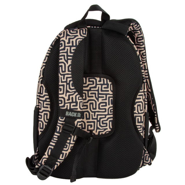 Compartimento principal aberto com bolso para portátil