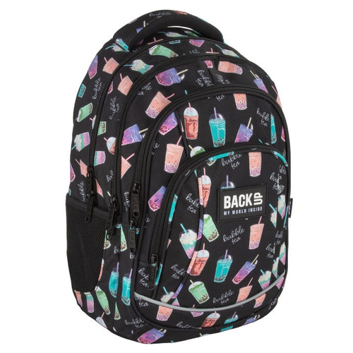 Mochila escolar BackUP A 21 Bubble Tea, vista frontal