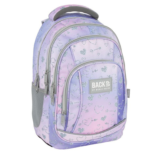 Mochila escolar BackUP A 32 Twinkle, vista frontal