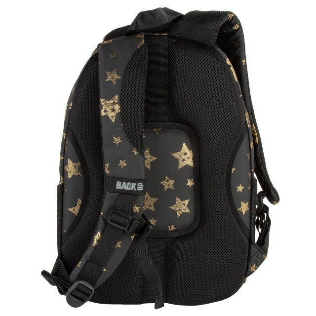 Compartimento principal aberto com bolso para portátil