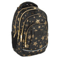Mochila escolar BackUP A 40 Golden Stars, vista frontal