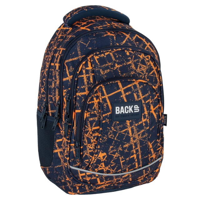 Mochila escolar BackUP A 49 Edge, vista frontal