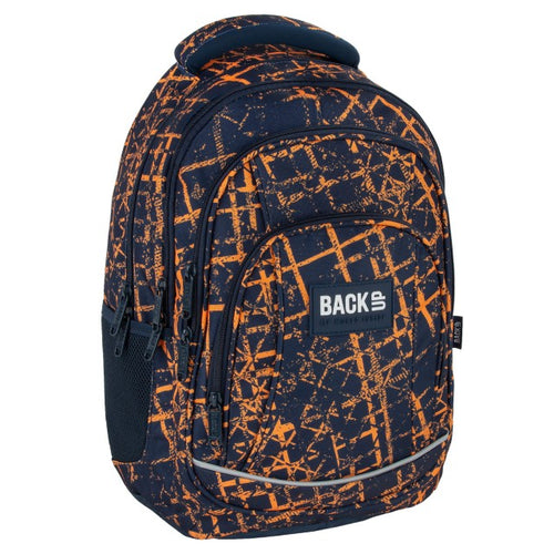 Mochila escolar BackUP A 49 Edge, vista frontal