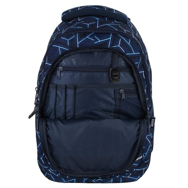 Interior com bolso para portátil e organizador