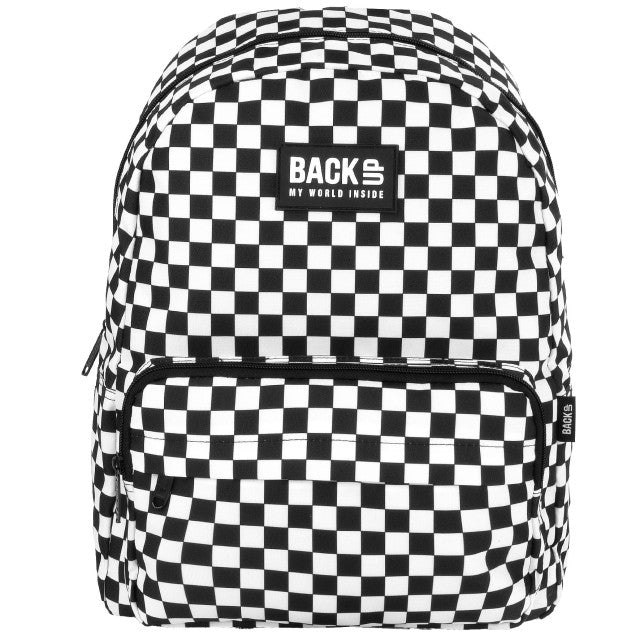 Pormenor do xadrez a preto e branco no tamanho leve
