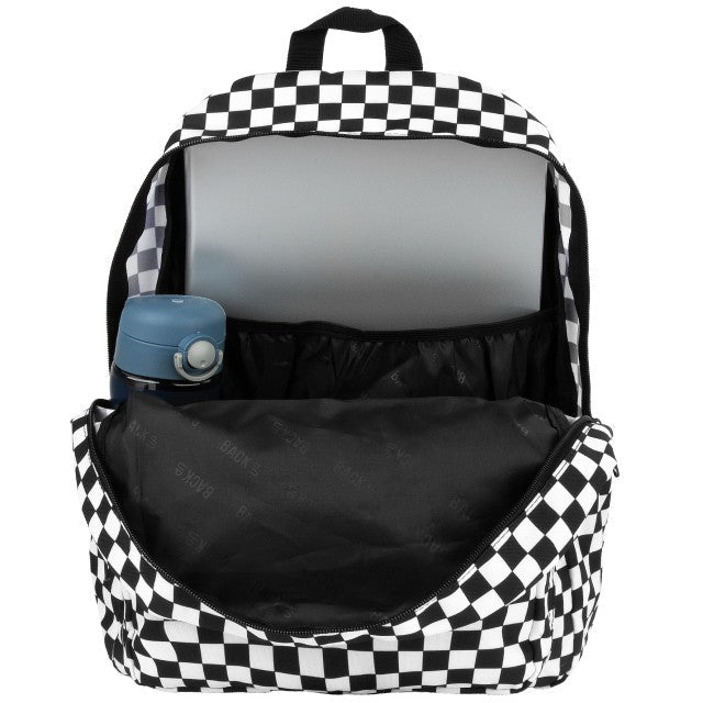 Bolso frontal com organizador e bolso de fecho do tamanho leve