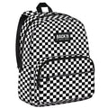 Mochila BackUP xadrez no tamanho leve 41x30x20, vista frontal