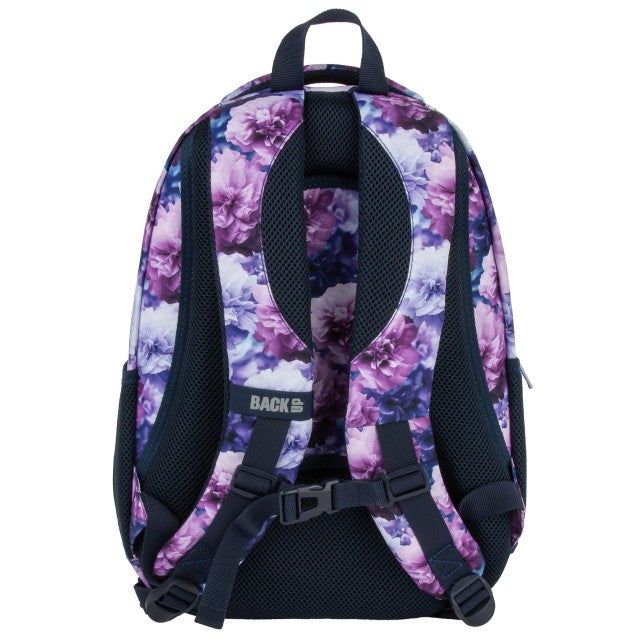 Mochila BackUP O 02 Violet Bloom, interior do primeiro compartimento