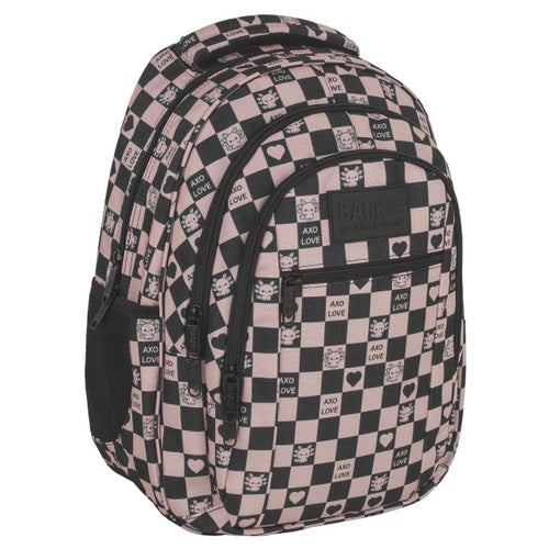 Mochila BackUP O 15 Axolot Heart, vista frontal