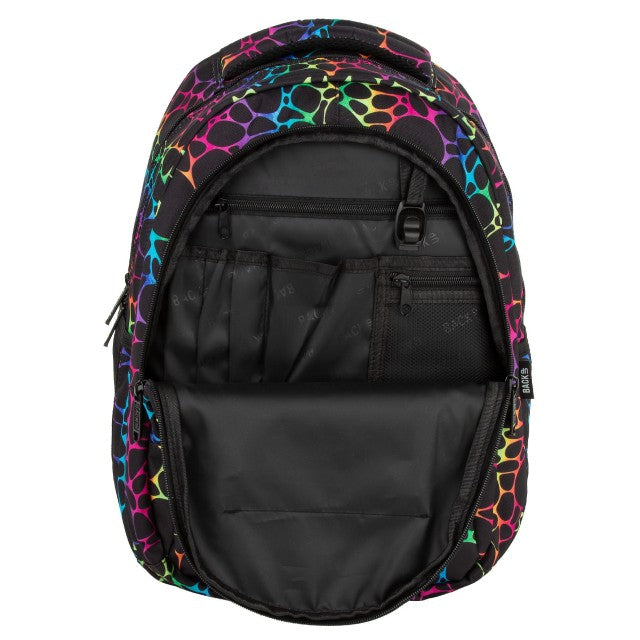 Mochila BackUP O 29 Fluo, fundo reforçado e pega